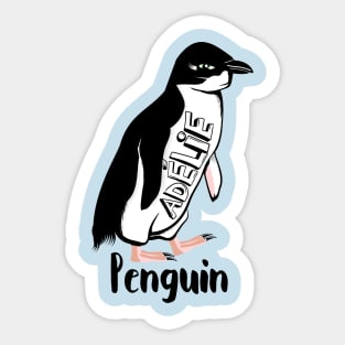 Adelie Penguin Sticker